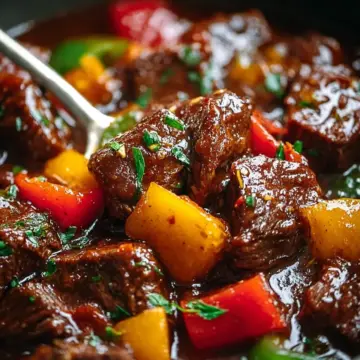Savory Pepper Steak in a Crock Pot for Cozy Nights Recipe