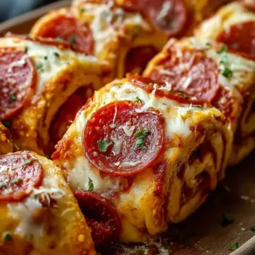 Cheesy Pepperoni Roll-Ups