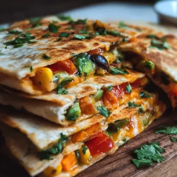 Vegetarian Quesadillas Packed with Sweet Potatoes and Flavor