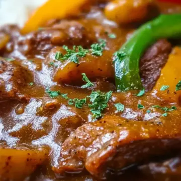 Irresistible Pepper Steak & Gravy
