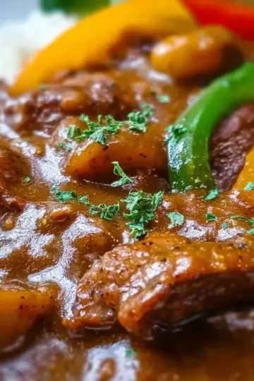Irresistible Pepper Steak & Gravy