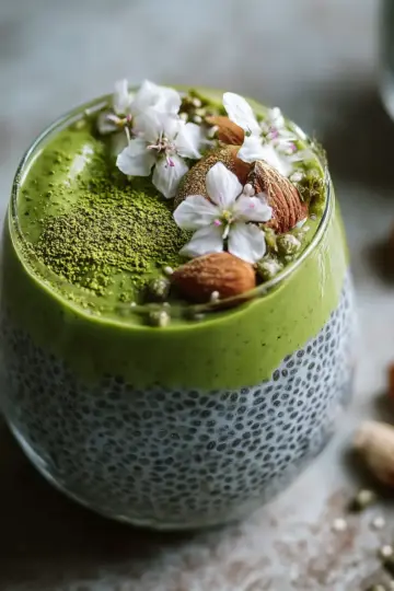 Delicious Matcha Chia Pudding for a Healthy Boost
