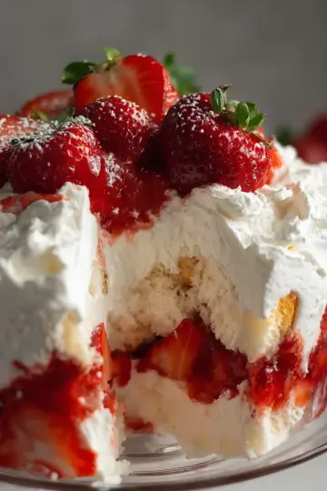 Strawberry Angel Fluff