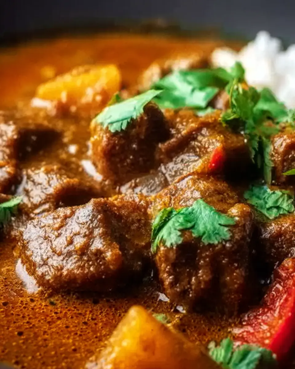Crockpot Beef Coconut Curry