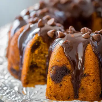 Pumpkin Chocolate Chip Bundt Cake