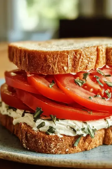 Summer-Ready Tomato Sandwich