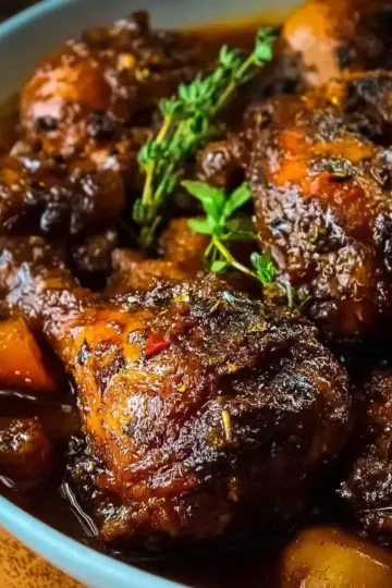 Authentic Jamaican Brown Stew Chicken