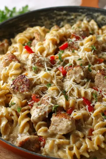 Chicken and Sausage Pasta
