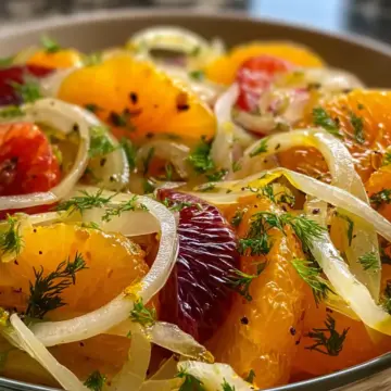 Zesty Sicilian Orange and Fennel SaladZesty Sicilian Orange and Fennel Salad