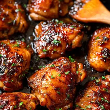 Honey Garlic Boneless Chicken Thighs