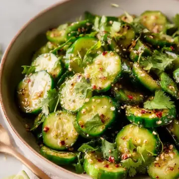 Smashed Cucumber Salad Recipe